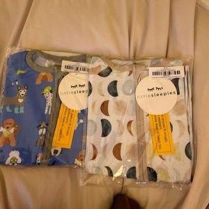 NWT never opened little sleepies ZIPPY PJS